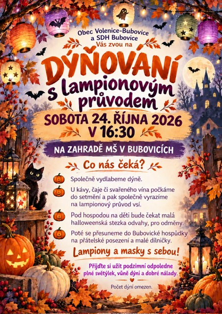 Plakát dýňování